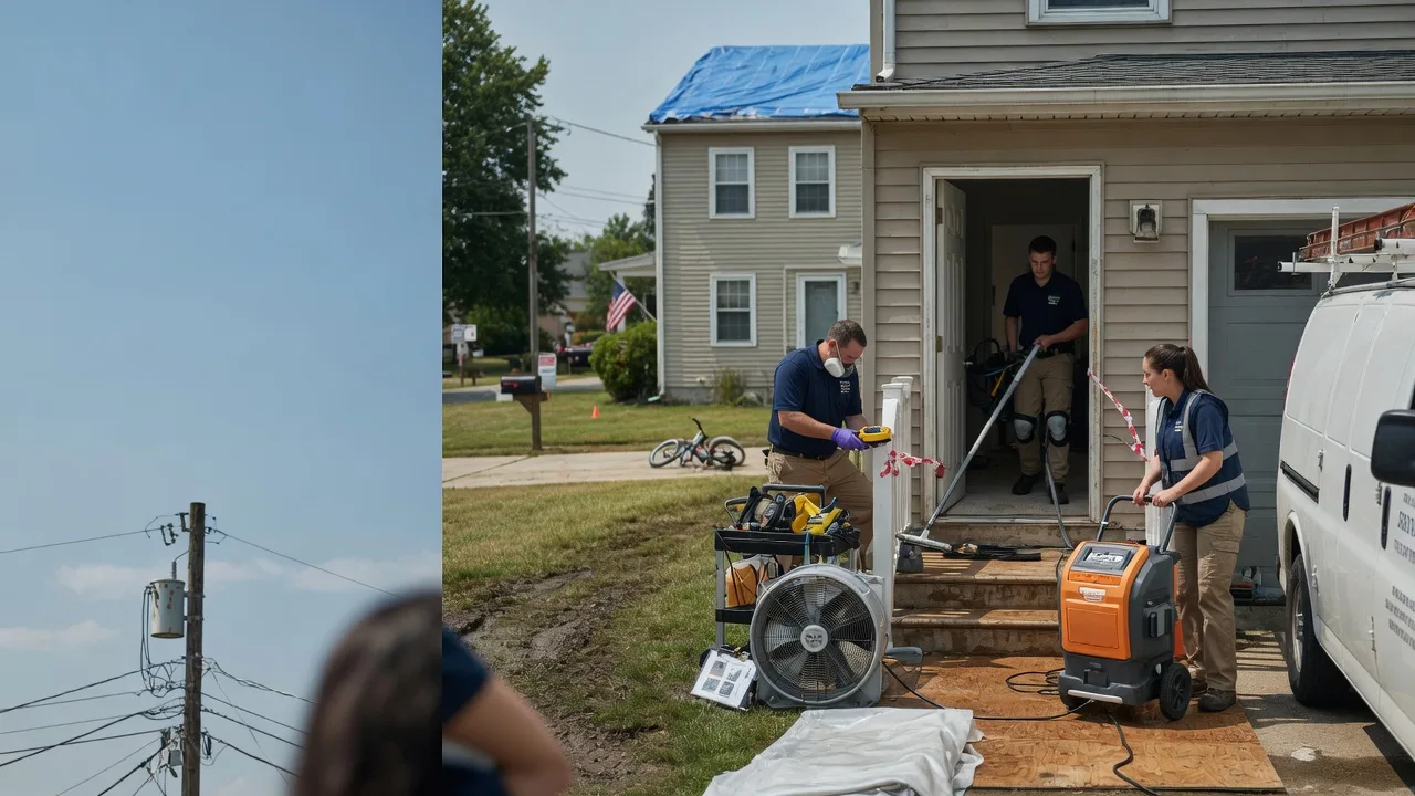 Water Damage Repair in Louisburg, MO near me